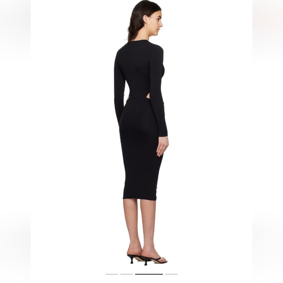 🆕️ Brand new Amina Muaddi x Wolford Cut out mini Dress - Picture 3 of 4